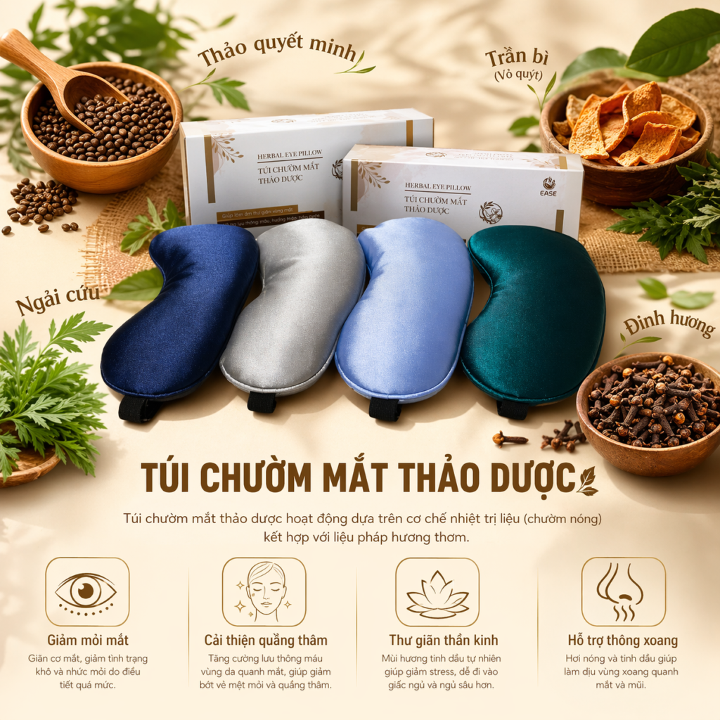 Người sử dụng bịt mắt thảo dược